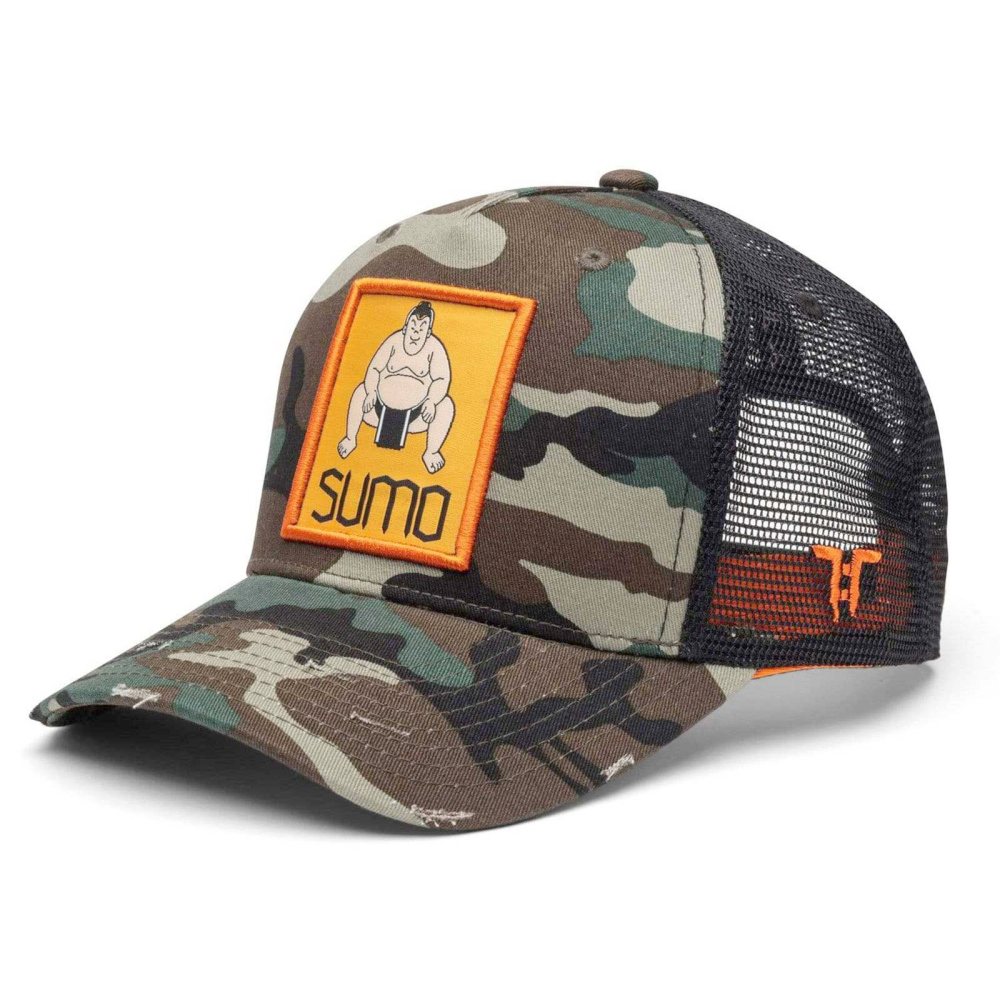Tokyo Time - Sumo Mesh Kappe für Kinder - Braun